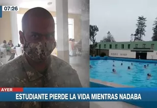 Chorrillos: Estudiante del Ejército murió mientras realizaba curso de natación