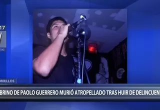 Chorrillos: sobrino de Paolo Guerrero murió cuando escapaba de delincuentes
