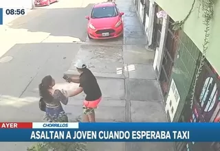 Chorrillos: Ladrón arrebató celular a mujer que esperaba taxi
