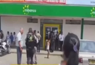 Chorrillos: Policía capturó a delincuentes que asaltaron agencia bancaria