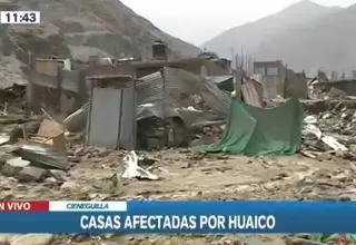Cieneguilla: Huaico arrasó con toda una manzana