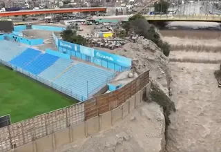 Club Sporting Cristal descartó riesgos en su estadio ante aumento de caudal del río Rímac