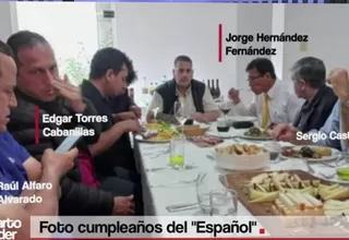 Comandante general de la Policía aparece en foto por el cumpleaños de El Español