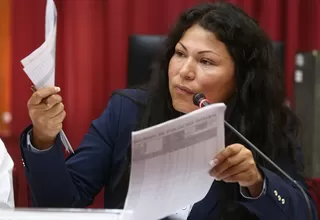Congreso: Levantamiento de Inmunidad decidió devolver caso de Yesenia Ponce al PJ