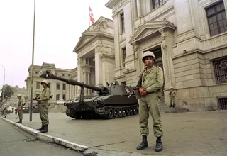 ¿Cómo lucían las calles de Lima tras el autogolpe de Alberto Fujimori?