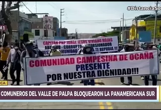 Comuneros del Valle de Palpa exigen la renuncia de comisario involucrado en minería ilegal