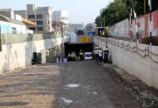 Concluyen excavación de túnel de la avenida Benavides