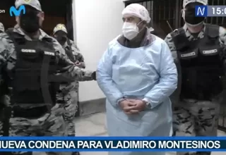 Condenan a 17 años de cárcel a Vladimiro Montesinos por secuestro de Gustavo Gorriti
