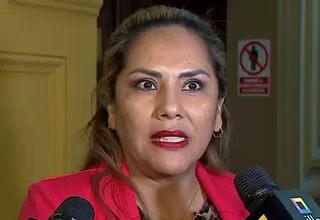 Congresista Digna Calle: "La Canciller nos mintió para que la presidenta pueda salir del país"