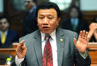 Congresista Enrique Wong retornó al Legislativo tras suspensión de 120 días