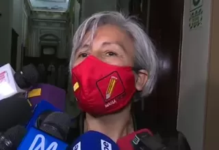 Congresista María Agüero: "Voy a visitar a Pedro Castillo"