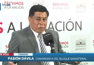 Congresista Pasión Dávila justificó agresión contra colega del Legislativo