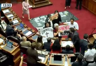 Congresistas de izquierda agredieron verbalmente al gabinete Otárola