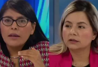 Congresistas Margot Palacios y Tania Ramírez debatieron sus posiciones sobre adelanto de elecciones