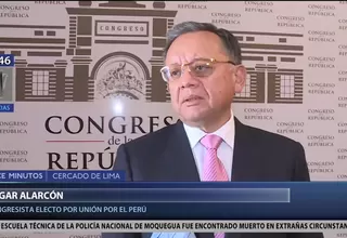Congreso: Edgar Alarcón aspira a ser integrante de la Comisión de Fiscalización