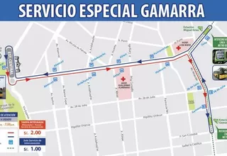 Conoce la nueva ruta del Metropolitano entre la Estación Central y Gamarra 