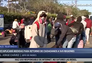 Coronavirus: Cerca de 50 ciudadanos que estaban varados en Lima dieron positivo 