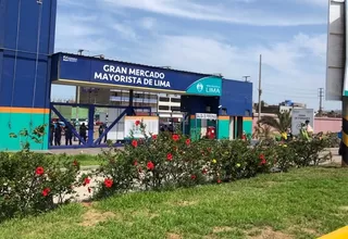 Coronavirus: Desde el lunes 4 no entrarán personas vulnerables a Mercado Mayorista de Lima
