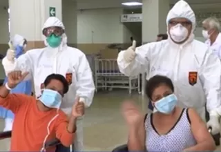 Hospital Almenara: Pacientes con coronavirus que estuvieron en UCI fueron dados de alta