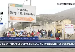 COVID-19: Se incrementan casos en Hospital Sergio Bernales de Comas