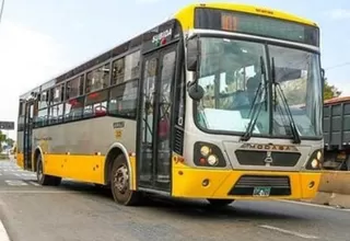 Corredor Amarillo: Buses suspenderán servicio temporalmente desde este lunes 24