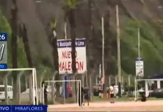 Construcción de malecón en Costa Verde causa malestar de surfistas en Miraflores