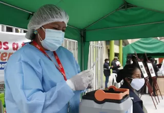 COVID-19 Perú: Hoy se inició vacunación a adolescentes de 12 a 14 años