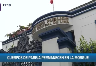Crimen en Miraflores: Cuerpos de víctima y asesino permanecen en la Morgue de Lima
