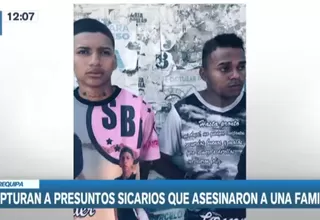 Crimen en San Miguel: Policía capturó a dos de los sicarios en Arequipa