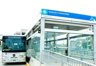 Cuatro nuevas estaciones de la ampliación norte del Metropolitano atenderán desde mañana