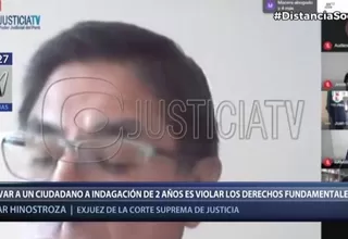 Los Cuellos Blancos: César Hinostroza reapareció en audiencia