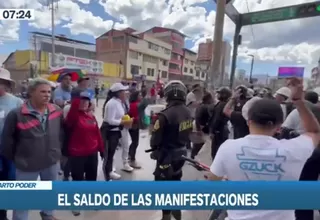 Cusco: El saldo de las manifestaciones en la ciudad imperial