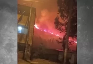 Cusco: incendios forestales fueron provocados