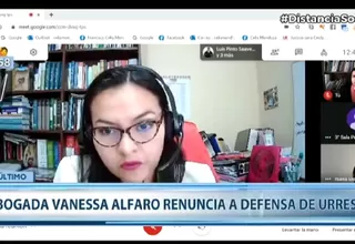 Daniel Urresti: Abogada renunció a defensa de candidato presidencial en caso Hugo Bustíos