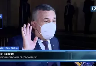 Daniel Urresti tras el debate del JNE: “Me siento ganador”