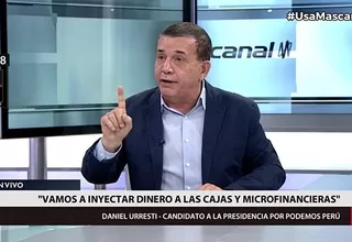 Daniel Urresti sobre Luna Gálvez: “Yo no pongo las manos al fuego por nadie”
