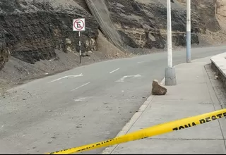 Defensoría del Pueblo advirtió del peligro de caídas rocas en zona del Salto del Fraile en Chorrillos 