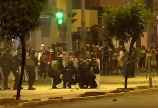 Defensoría del Pueblo: Cinco policías resultaron heridos durante última movilización