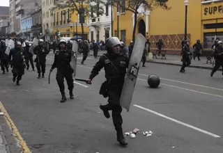 Defensoría sobre manifestaciones: "A la Policía Nacional le corresponde usar la fuerza con armas no letales"