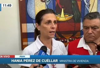 Dengue en Perú: Ministra de Vivienda instó a familias de Piura a dar facilidades para fumigar sus viviendas