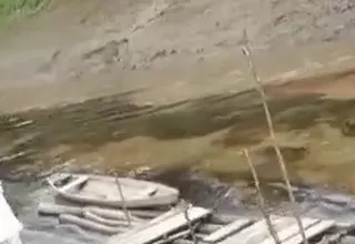 Derrame de petróleo llega al río Marañón 
