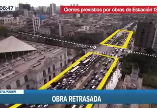 Línea 2 del Metro de Lima: Obra se encuentra retrasada por descuerdo entre autoridades
