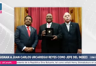 Designan a Juan Carlos Urcariegui Reyes como nuevo jefe del Indeci