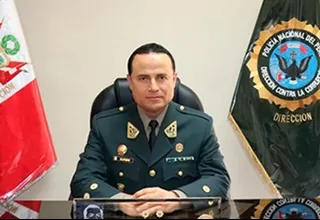 Designan nuevo comandante general de la PNP al teniente general Raúl Alfaro Alvarado