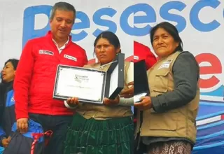 Día del Pescador: dos mujeres fueron reconocidas por su rol destacado en pesca