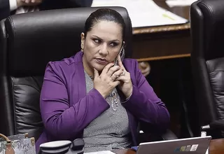 Digna Calle: Subcomisión de Acusaciones Constitucionales admite denuncias contra congresista por abandono de cargo