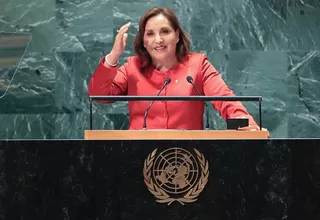 Dina Boluarte ante la ONU: “Se ha devuelto la estabilidad y esperanza a un país que busca su desarrollo"