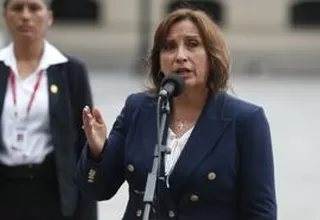 Dina Boluarte anunció instalación del Gabinete de Gestión de Crisis