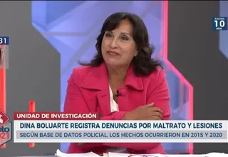 Dina Boluarte: Candidata a primera vicepresidencia de Perú Libre registra denuncias por maltrato y lesiones en 2015 y 2020