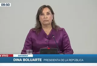 Dina Boluarte criticó liberación de delincuentes detenidos en el Búnker de Pachacamac